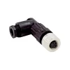 DOS-0804-W SICK FEMALE CONNECTOR ANGLED M8-4P