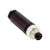 STE-0804-G SICK MALE CONNECTOR STRAIGHT M8-4P