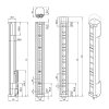 C4P-EA10531C00 (#1220142) SICK Safety Light Curtains, Receiver - DeTect/DeTect4