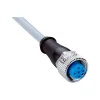 YF2A15-020VB5XLEAX SICK CONNECTOR CABLE FEM M12-5P ST 2M PVC