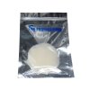 Blackship white wool polishing disc, long hair, size 3 inches