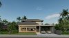 บ้านเดี่ยว ชั้นครึ่ง (Modern Tropical Style)