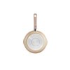 TEFAL กระทะก้นลึกพร้อมฝา ONE PICK POT PAN สีครีม ขนาด 22cm รุ่น G1672524