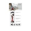 SHARP Vacuum Cleaner, Model EC-C2219-R, Red.