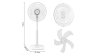 Tefal Turbo Extreme Floor Fan, 16-Inch Model (5 Blades), Model Vf3261T0