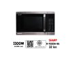 SHARP ไมโครเวฟดิจิตอล 32 ลิตร รุ่น R-9320G-BS