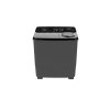 SHARP Twin-Tub Washing Machine, Model ES-TW100BK, 10 kg, Black