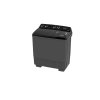 SHARP Twin Tub Washing Machine, Model ES-TW150BK, Black.