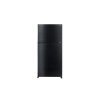 SHARP 2-Door Refrigerator, 19.8 Cu. Ft., Inverter, Model SJ-X550GP2-BK (Black Glass)