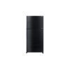 SHARP 2-Door Refrigerator, 21.5 Cu. Ft., Inverter, Model SJ-X600GP2-BK, Black Glass Finish