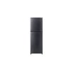 SHARP 2-door refrigerator, 8.9 cubic feet, model SJ-XP260T-DK, dark silver.