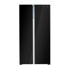 BEKO GNO62251GBTH Side-by-Side Refrigerator, 22 cubic feet, Black Glass.