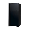 HITACHI ตู้เย็น 2 ประตู  R-VG550PDX GBK 19.4 คิว  อินเวอร์เตอร์ กระจกดำ Automatic ICE Maker