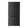 BEKO 4-Door Inverter Refrigerator, Model GNO46624HFSK, Black, 16.5 cubic feet.