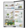 HITACHI ตู้เย็น 2 ประตู  R-VG550PDX GBK 19.4 คิว  อินเวอร์เตอร์ กระจกดำ Automatic ICE Maker