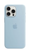Apple iPhone 15 Pro Max Silicone Case with MagSafe - Light Blue