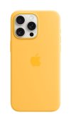 Apple iPhone 15 Pro Max Silicone Case with MagSafe - Sunshine