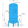 ถังพักลม Air Tank 2500 ลิตร