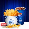 French Fries (Giant) + Soft Drink 16 oz.