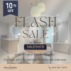 FLASH SALE 10% ส่วนลดค่าตกแต่ง