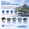 What is a wastewater treatment system in a factory