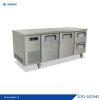 ตู้แช่เย็นเคาน์เตอร์สแตนเลส 2 ประตู 2 ลิ้นชัก Sanden รุ่น SCR3-2007Mi2