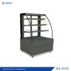ตู้แช่เค้ก กระจกโค้ง สีดำ Sanden รุ่น SKK-0917Z
