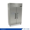 ตู้แช่แข็งสแตนเลส 2 ประตู Sanden รุ่น SRF3-1320Bi