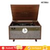 Victrola Century Signature+ 6-in-1 Wood Record Player