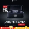 HollyLand LARK M3 Combo 4TX & 2RX (Space Gray, with Camera RX + USB-C RX) Wireless Microphone