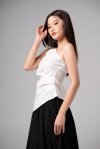 ONE-SHOULDER TOP