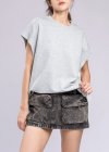 CARGO POCKET MINI DENIM SKIRT