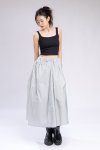 VOLUMINOUS MIDI SKIRT