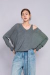 KNITTING LONG SLEEVE AND TANK TOP SET