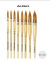 da vinci brush : 488 Synthetics Natural Polished handle