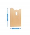 Wood Palette Mabef : Rectangular shape