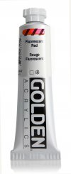 Golden Heavy Body Acrylic Color : Fluorescent Red