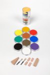 Golden Pan Pastel Colour : Set-10 Painting