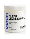 Golden Acrylic Gel & Paste Medium : Clear Leveling Gel