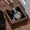 กล่องเคาะกากกาแฟ Tamper Station - Walnut Powder Box