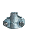 Clamp double bolt air king 1"- A10