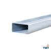 แป๊บแบน (GI) 3"x1.1/2"x1.2(11.5)ฟ้า