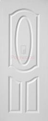 ประตู UPVC#BEN04 (80X200) ขาว มจ