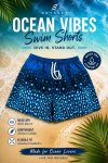 The Odyssey Men's Swim Shorts Artistry
