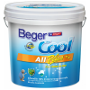 BEGER เบเยอร์คูลออลพลัสกึ่งเงา สีน้ำทาภายนอก #4400 White ถัง