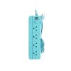 VOX ปลั๊กไฟ 4ช่อง Sportec power strip 2500w.3m.