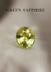 1.10 กะรัต / GIL / UH / แซฟไฟร์ (Olive Green)