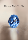 1.13 ct. / GCI / H / Sapphire (Blue)