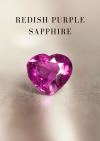 1.02 ct. / GCI / UH / Sapphire (Redish Purple)
