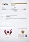 NO-HEAT Natural RUBY-DIAMOND Brooch